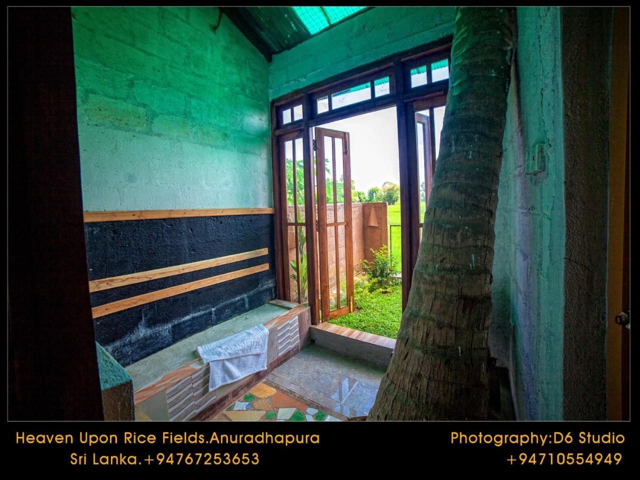 Heaven Upon Rice Fields Bed & Breakfast Anuradhapura Bagian luar foto