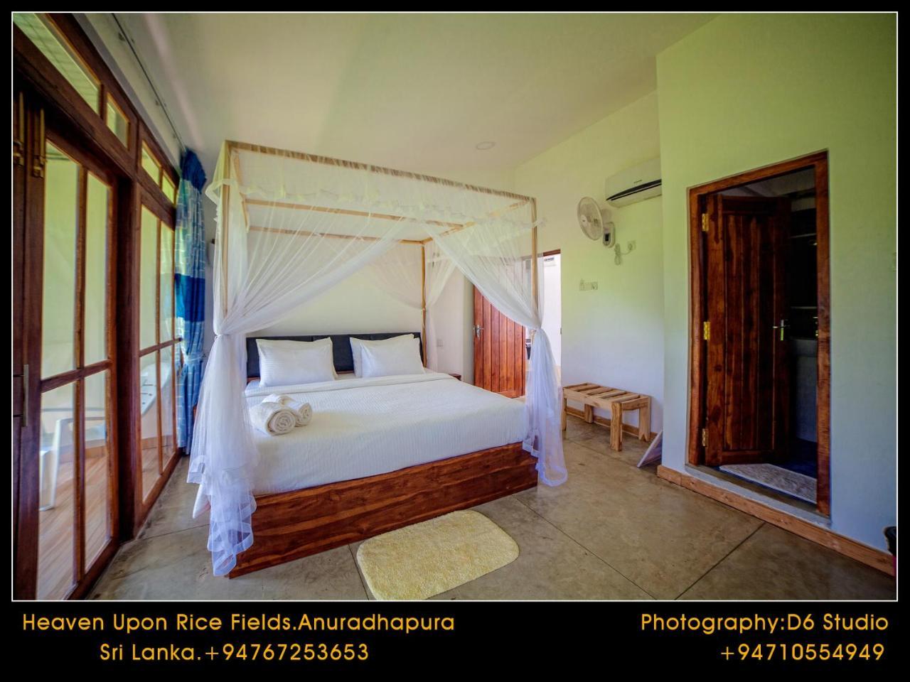 Heaven Upon Rice Fields Bed & Breakfast Anuradhapura Bagian luar foto