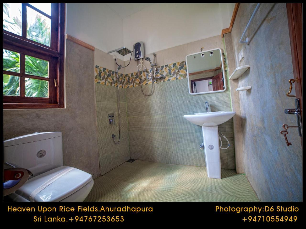Heaven Upon Rice Fields Bed & Breakfast Anuradhapura Bagian luar foto